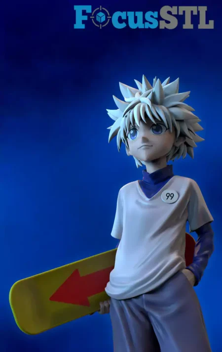 Killua Zoldyck HxH STL 3D Print Model