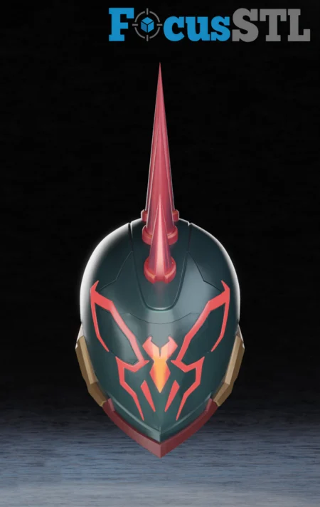 Spider-Punk Helmet STL 3D Print Model