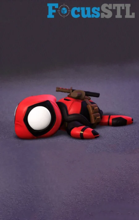 Super Turtles Deadpool STL 3D Print Model