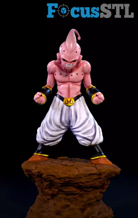 Kid Buu STL 3D Print Model