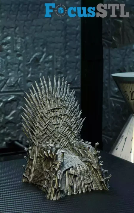 Iron Throne STL 3D Print Model