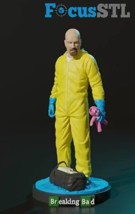 Walter White STL 3D Print Model