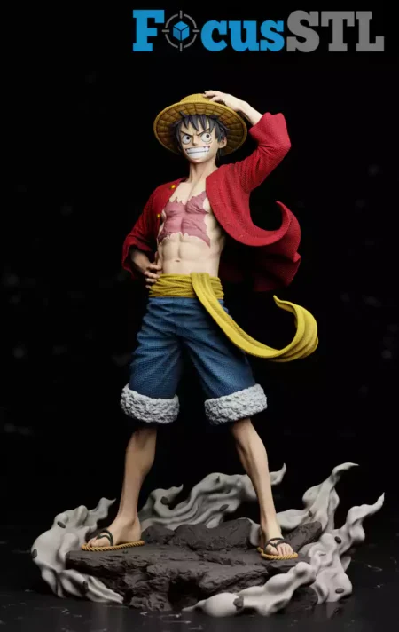 Luffy STL 3D Print Model