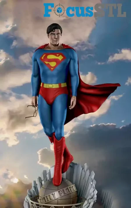 Superman STL 3D Print Model