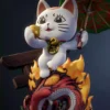 Dandadan Cat STL 3D Print Model