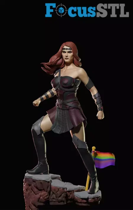 Queen Maeve STL 3D Print Model