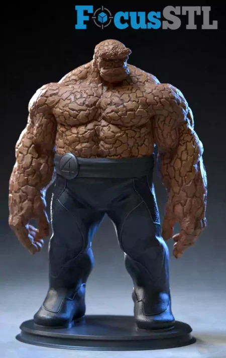The Thing Fantastic 4 STL 3D Print Model