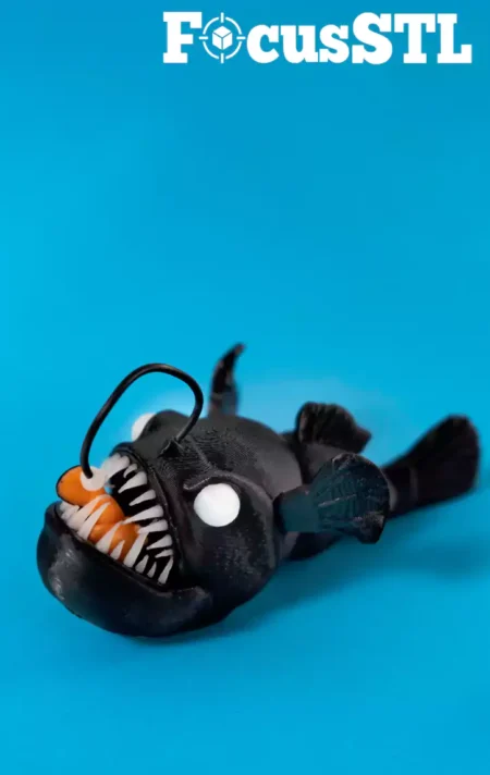 Angelfish Flexi STL 3D Print Model