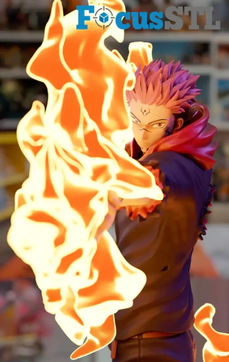 Sukuna Jujutsu Kaisen STL 3D Print Model