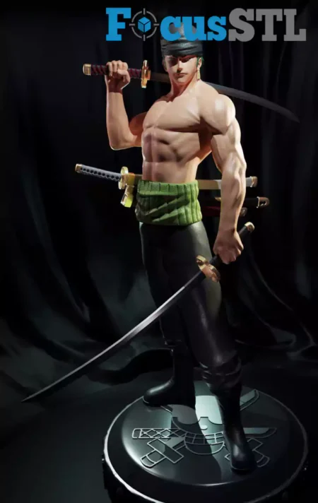 Roronoa Zoro STL 3D Print Model