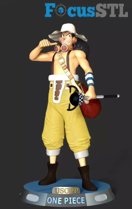 Usopp STL 3D Print Model