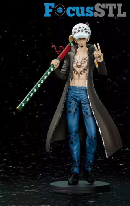 Trafalgar Law STL 3D Print Model