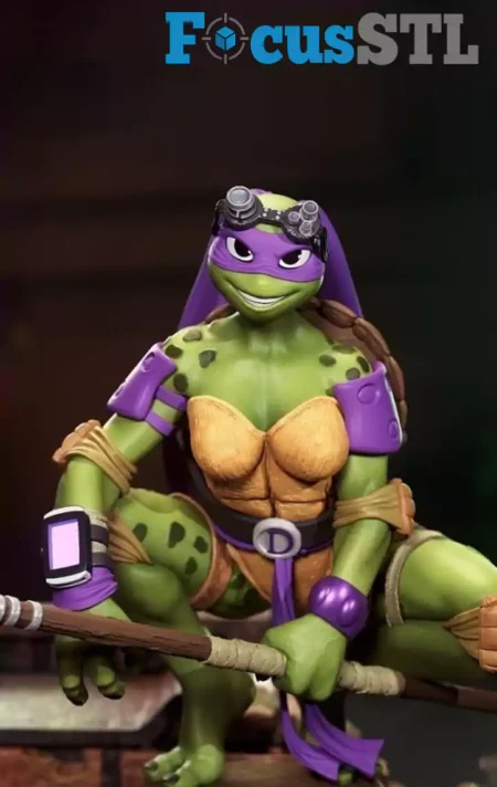 Donatello Female TMNT STL 3D Print Model