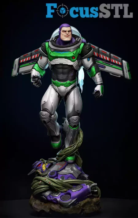 Buzz Lightyear STL 3D Print Model