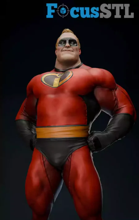 Mr. Incredible STL 3D Print Model