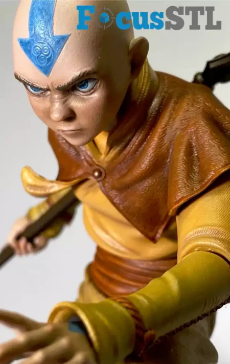 Aang STL 3D Print Model