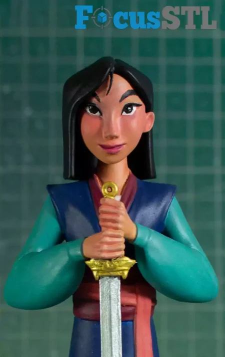 Mulan STL 3D Print Model