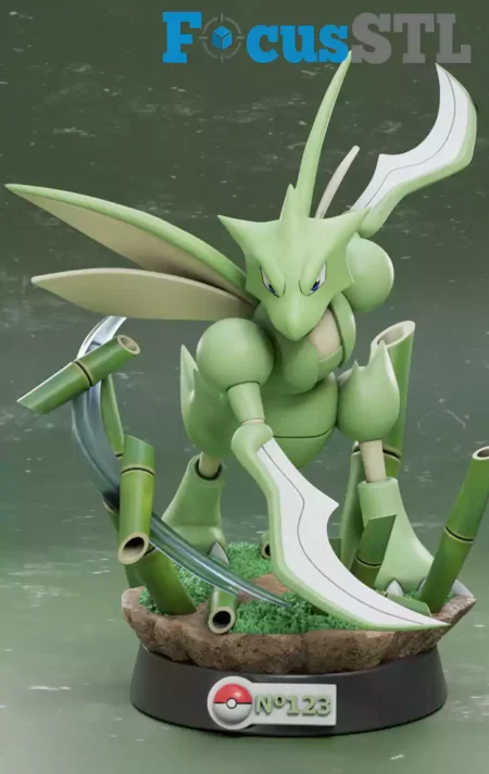 Scyther STL 3D Print Model