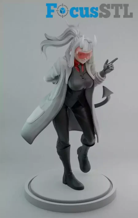 Helltaker Loremaster STL 3D Print Model