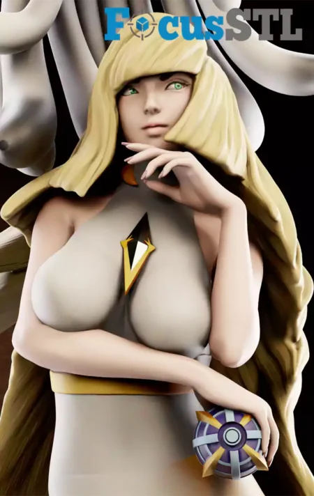 Lusamine STL 3D Print Model