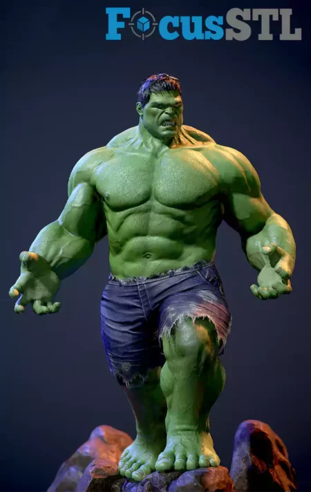 Hulk STL 3D Print Model