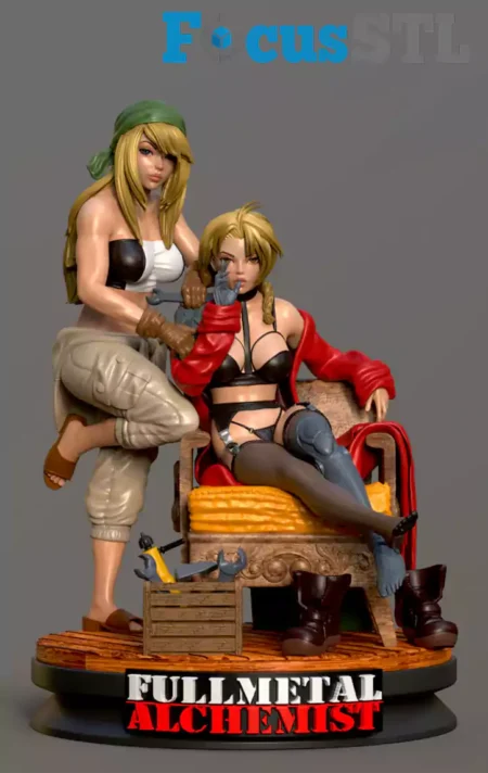 Fullmetal Alchemist STL 3D Print Model