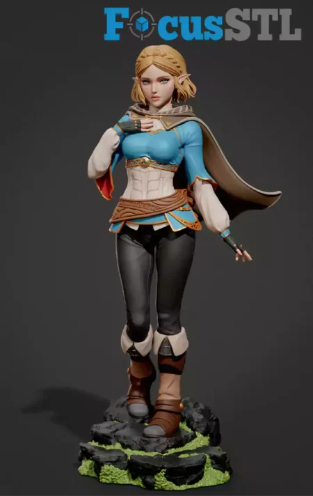 Zelda STL 3D Print Model