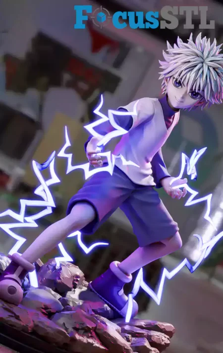 Killua Zoldyck STL 3D Print Model