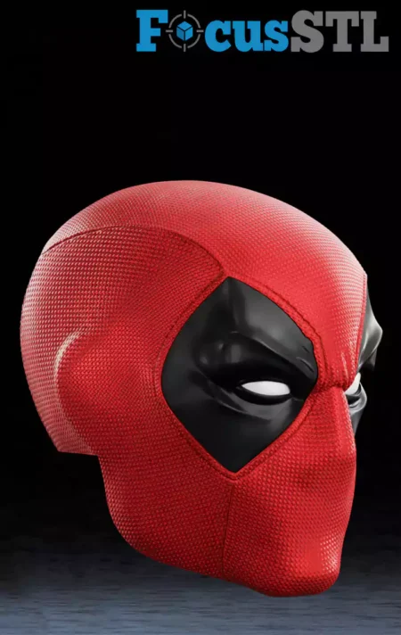 Deadpool Mask STL 3D Print Model