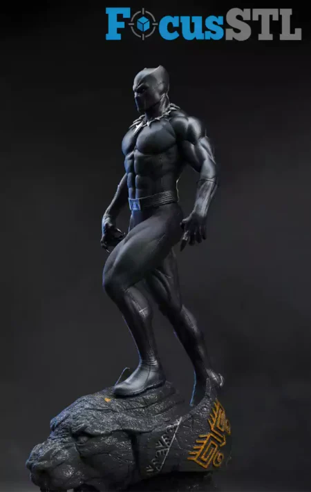 Black Panther STL 3D Print Model