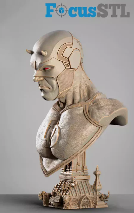 Daredevil Bust STL 3D Print Model