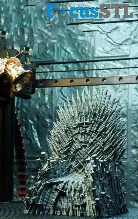 Iron Throne STL 3D Print Model