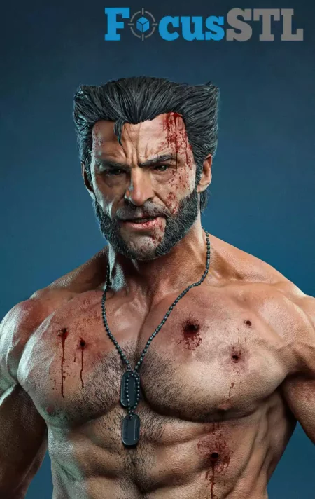 Wolverine STL 3D Print Model