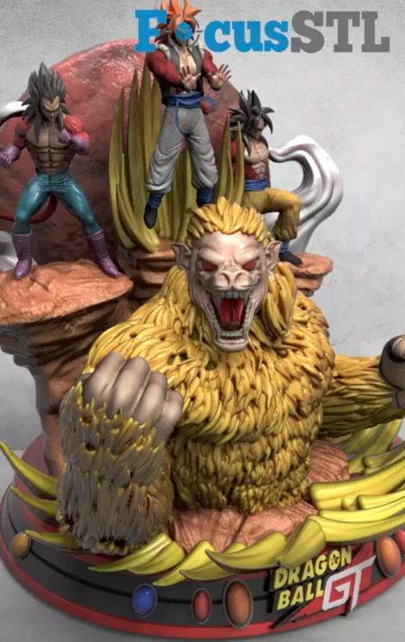 Dragon Ball GT STL 3D Print Model