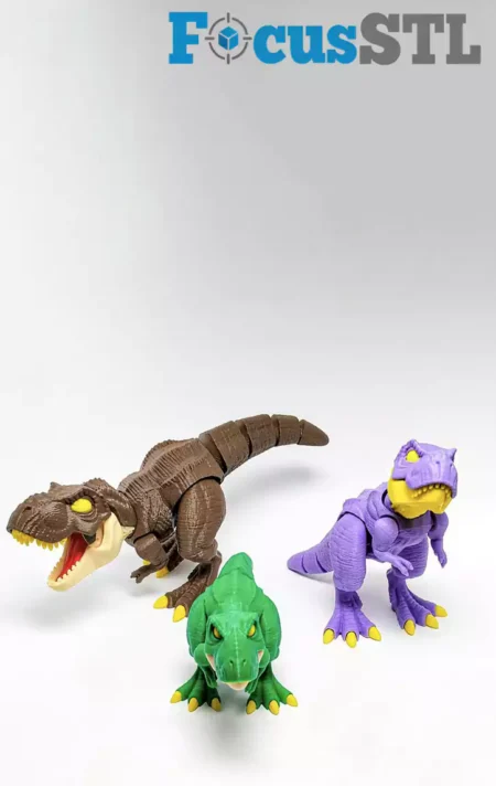 T-Rex STL 3D Print Model