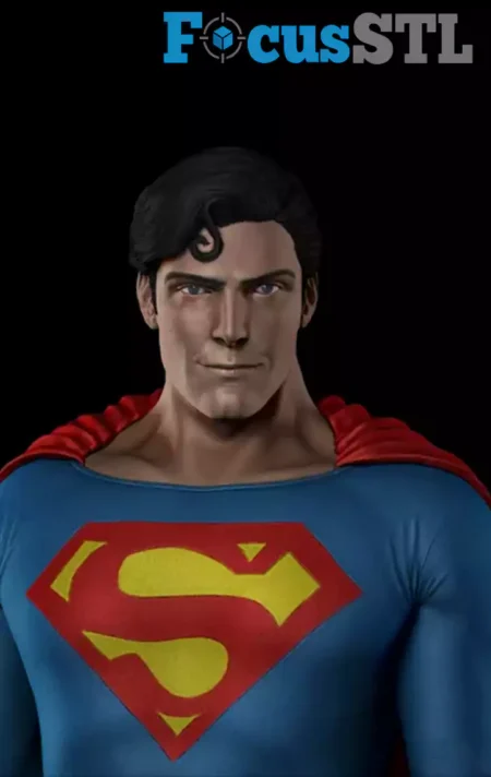 Superman STL 3D Print Model