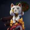 Dandadan Cat STL 3D Print Model