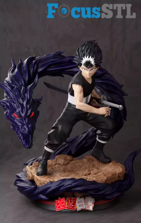 Hiei Yu Yu Hakusho STL 3D Print Model