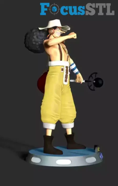 Usopp STL 3D Print Model