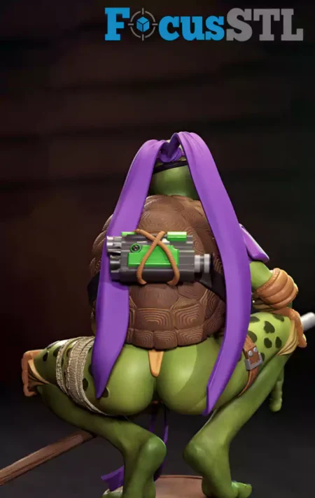 Donatello Female TMNT STL 3D Print Model