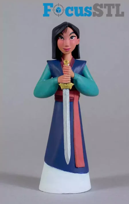 Mulan STL 3D Print Model