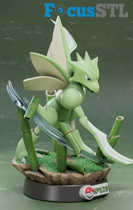 Scyther STL 3D Print Model