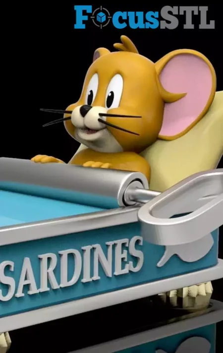 Jerry STL 3D Print Model