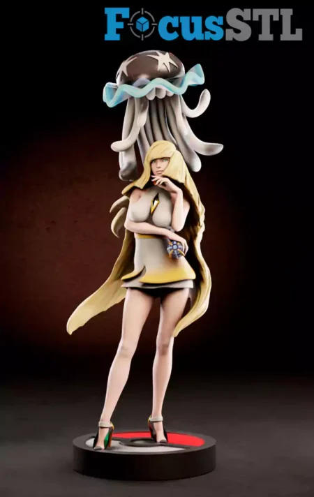 Lusamine STL 3D Print Model