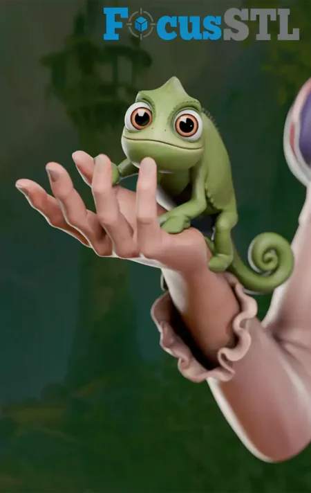 Rapunzel STL 3D Print Model