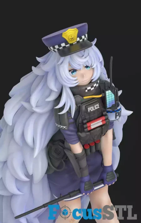 Poli Nikke STL 3D Print Model