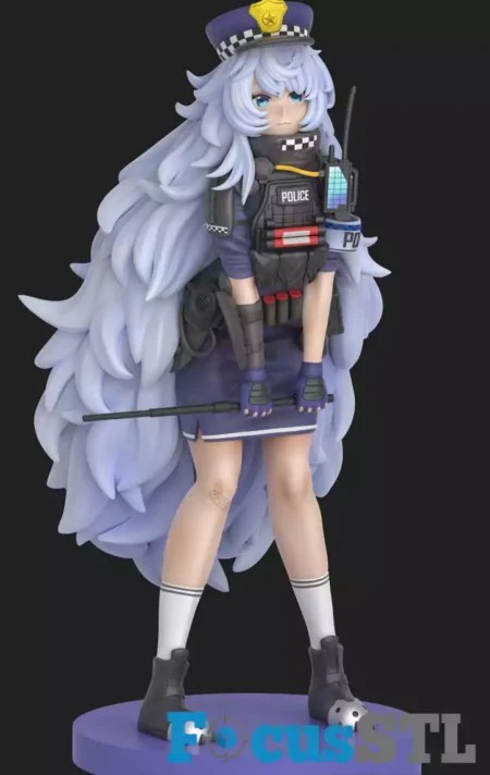 Poli Nikke STL 3D Print Model