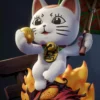 Dandadan Cat STL 3D Print Model