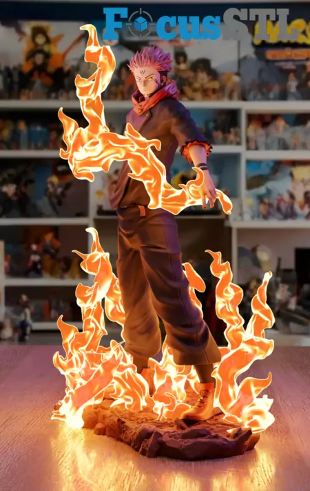 Sukuna Jujutsu Kaisen STL 3D Print Model