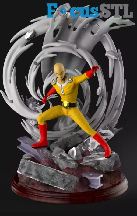 Saitama STL 3D Print Model
